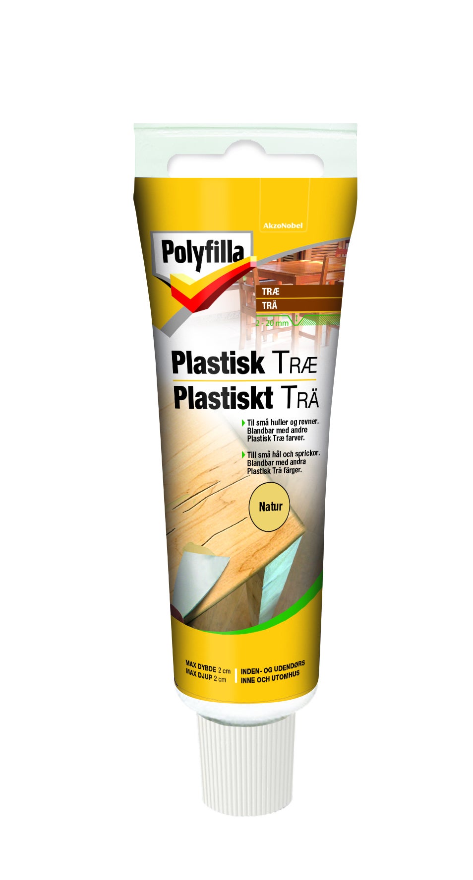 Plastiskt Trä Natur