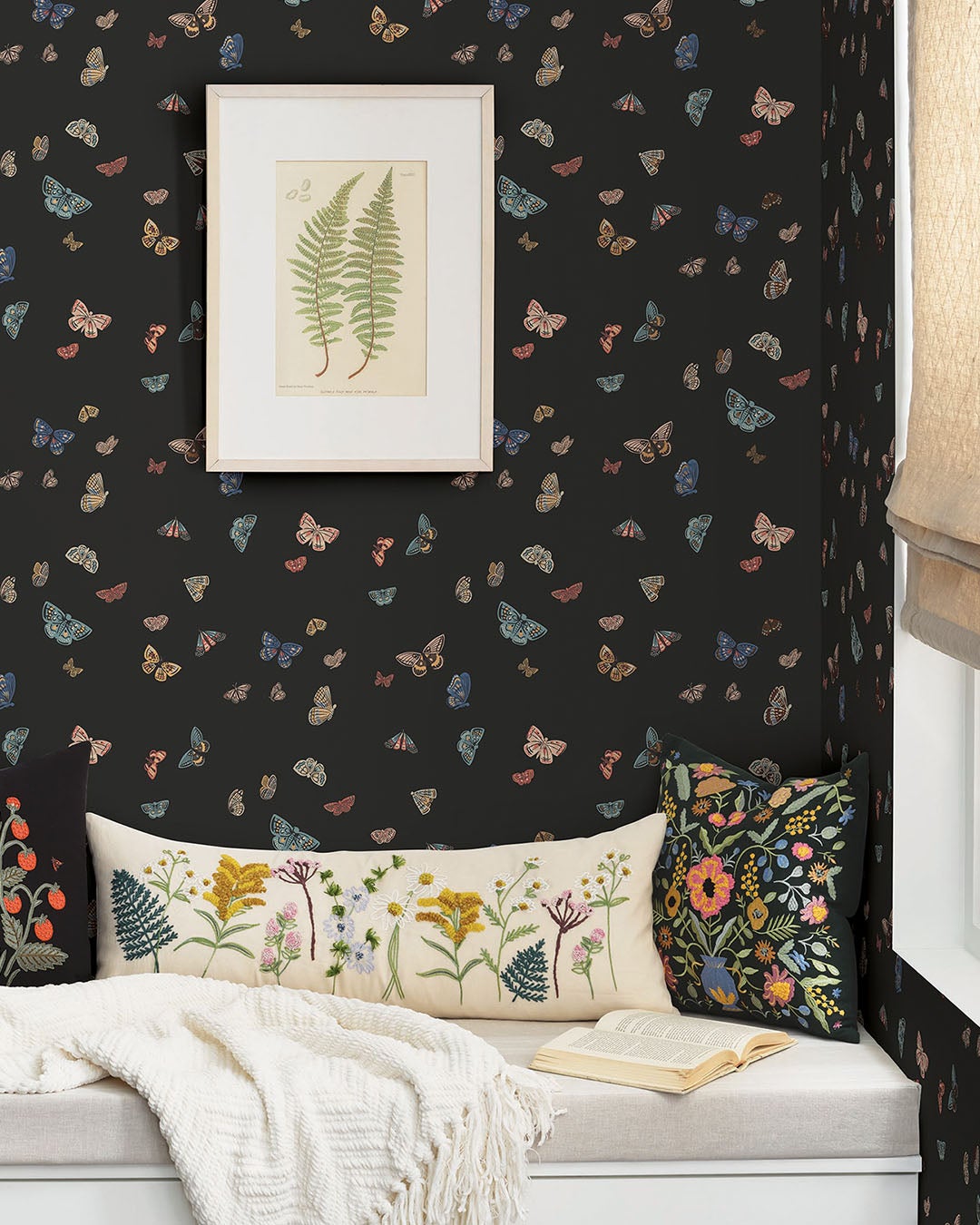 Butterfly House RF7413 Tapet