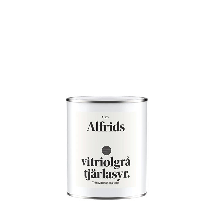 Alfrids Tjärlasyr Vitriolgrå