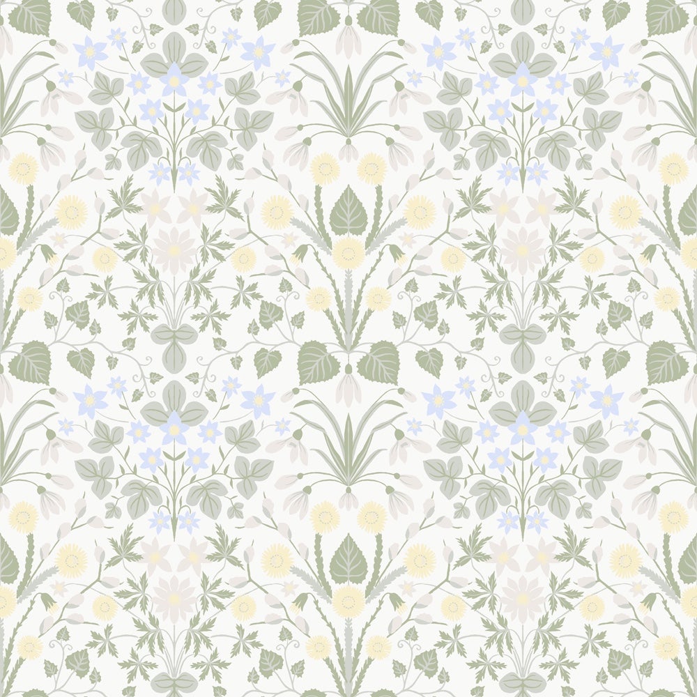 Vårblommor 12317 tapet