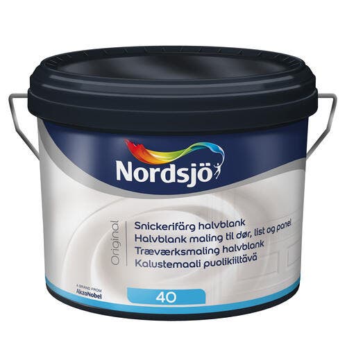 Original Snickerifärg halvblank