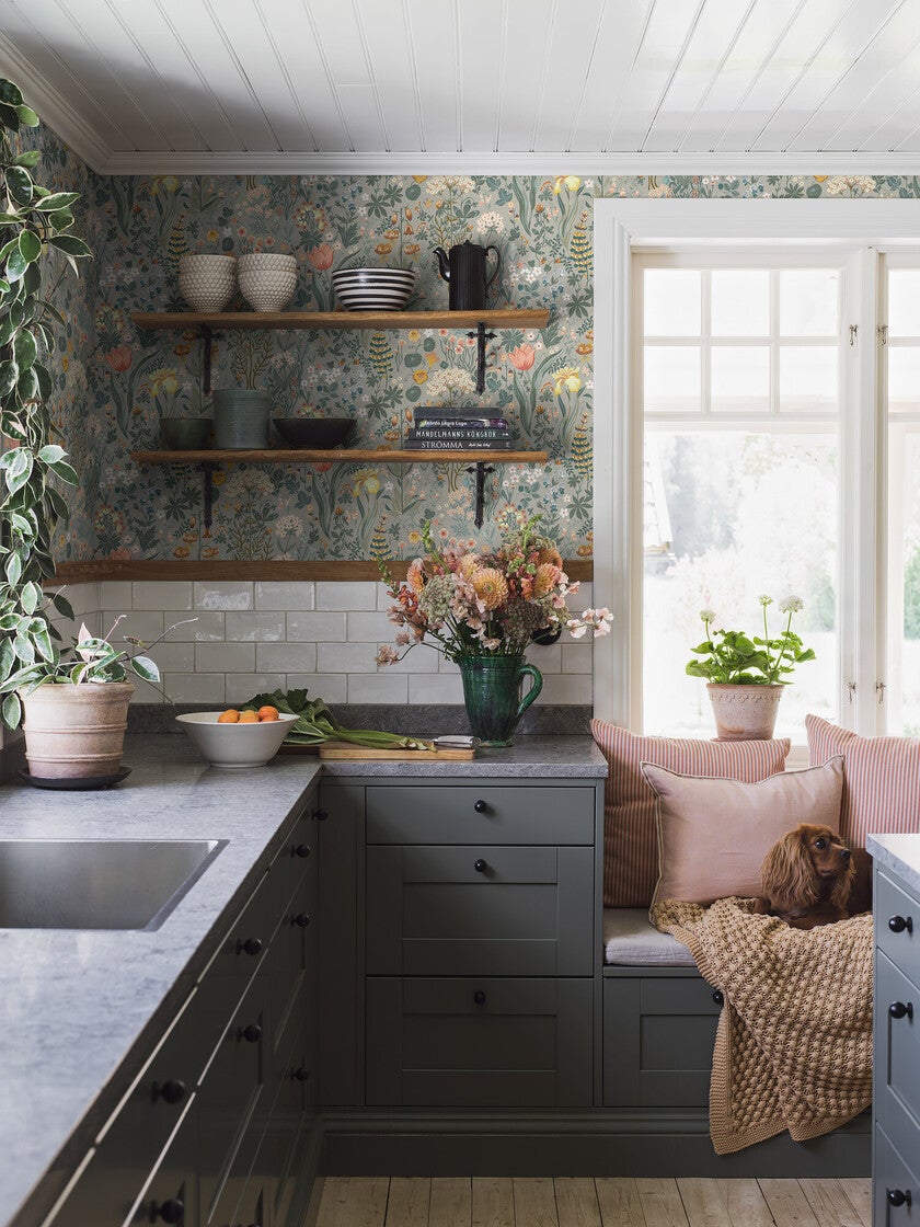 Blomsterhav 2054 tapet