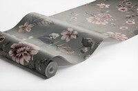 Marion's Mural dimmigt grågrön botten