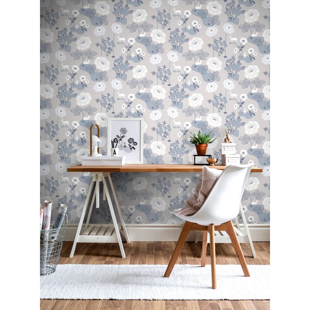 Blomsteräng QuickUp Grå