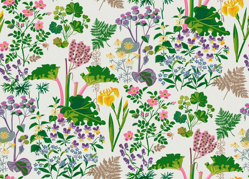 Gocken Jobs Rabarber, vit/grön