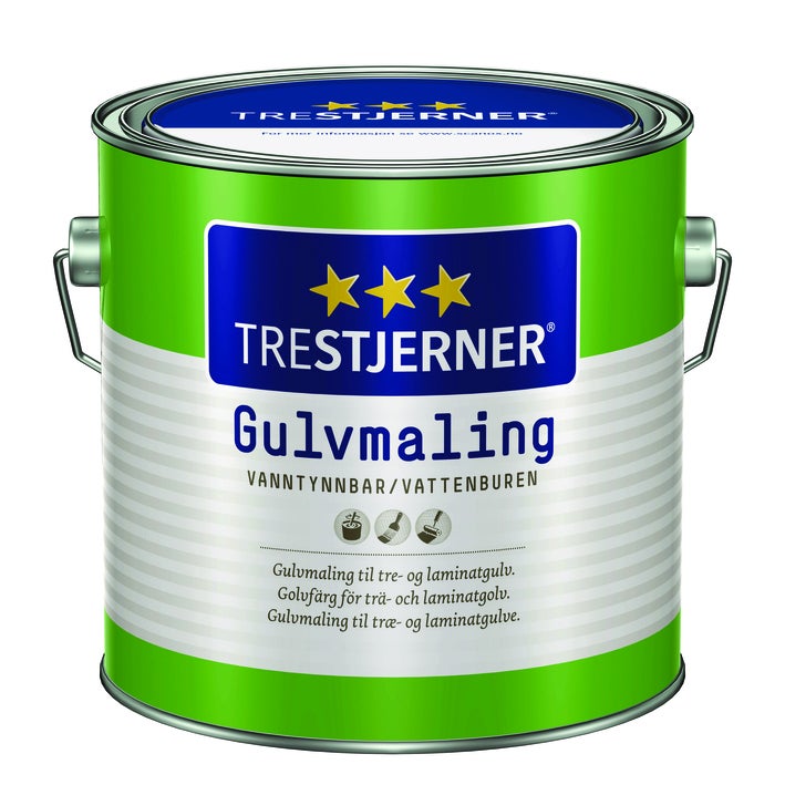 TRESTJERNER Golvfärg Blank
