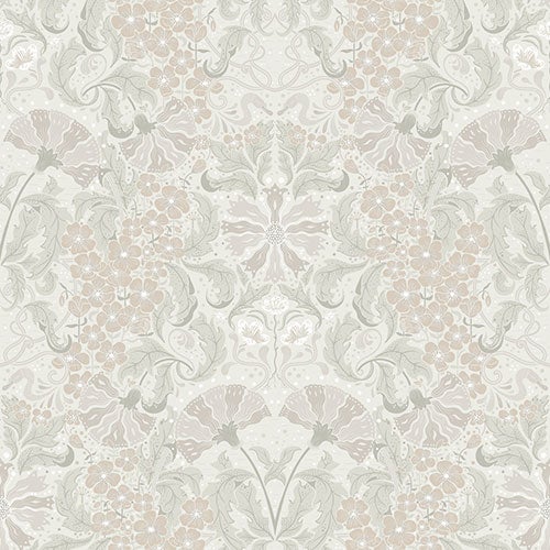 Öjvind, tapet i ljuslila