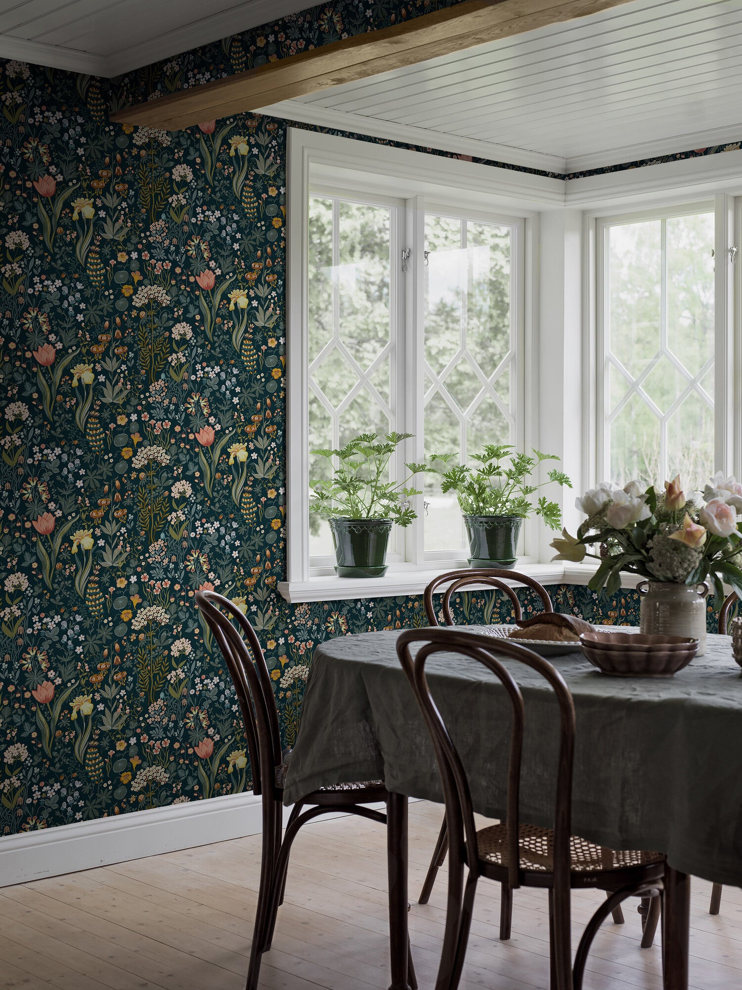 Blomsterhav 2055 tapet