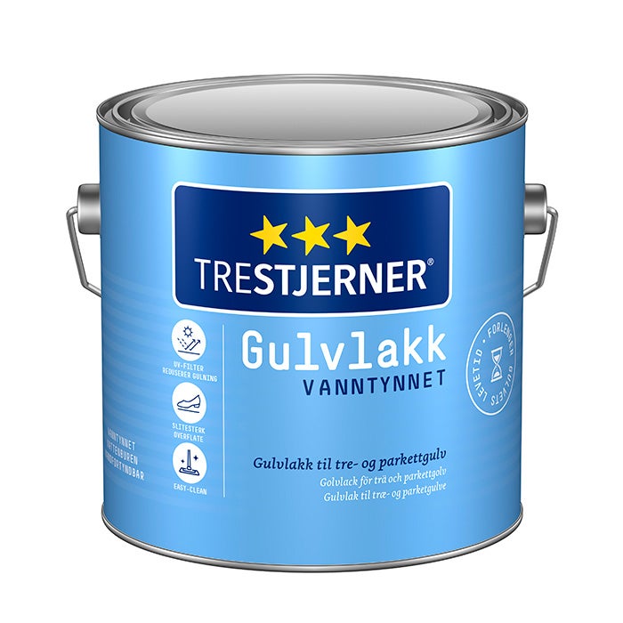 TRESTJERNER Golvlack Matt