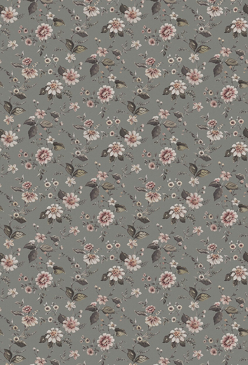 Marion's Mural dimmigt grågrön botten