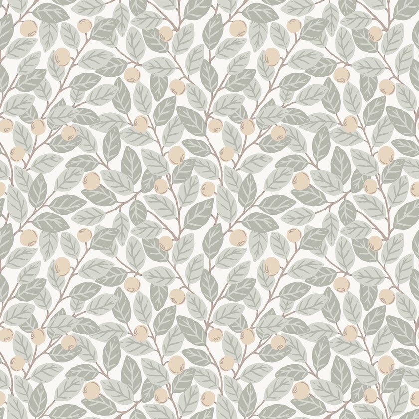 Blåbär 26025 tapet