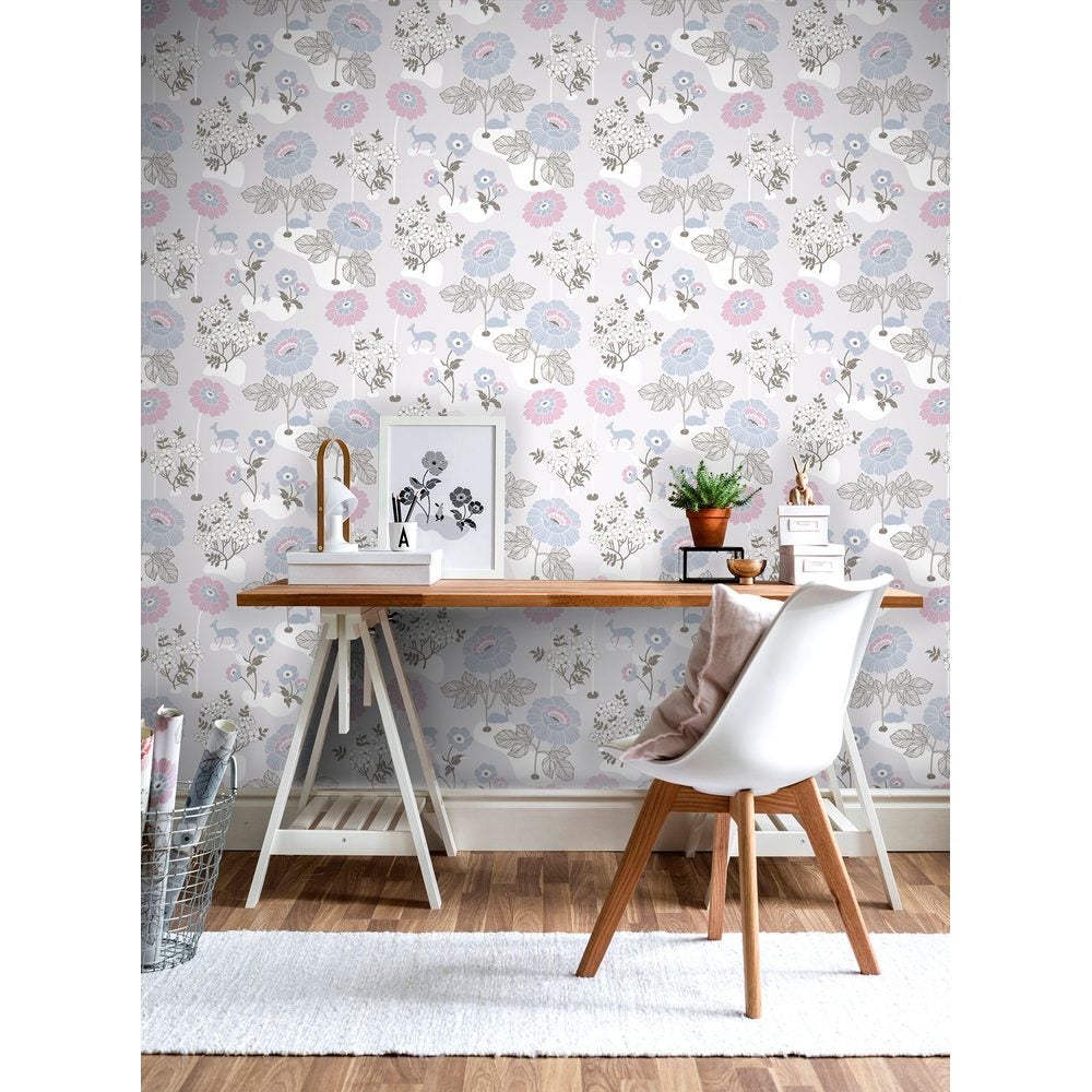 Blomsteräng QuickUp Ljusgrå