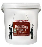 Rödfärg Sprutkvalitet
