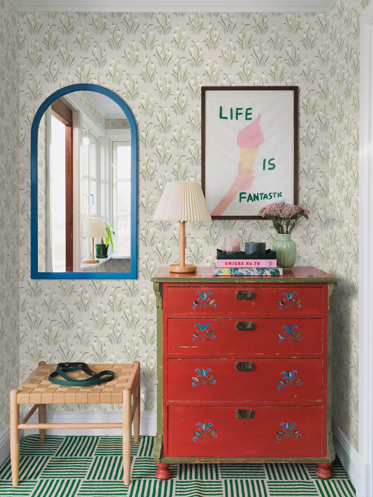 Snödroppe 4835 tapet