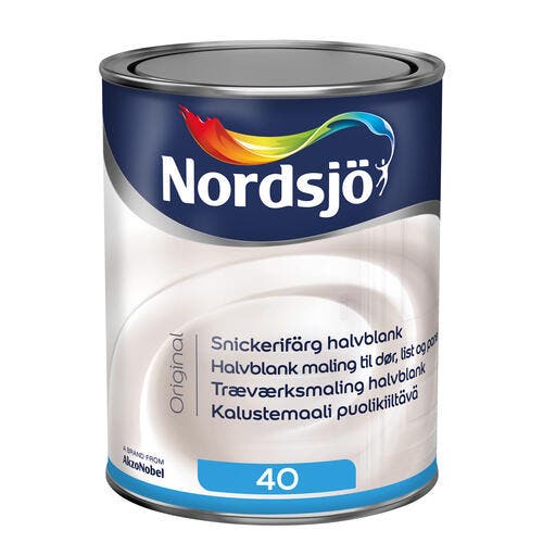 Original Snickerifärg halvblank