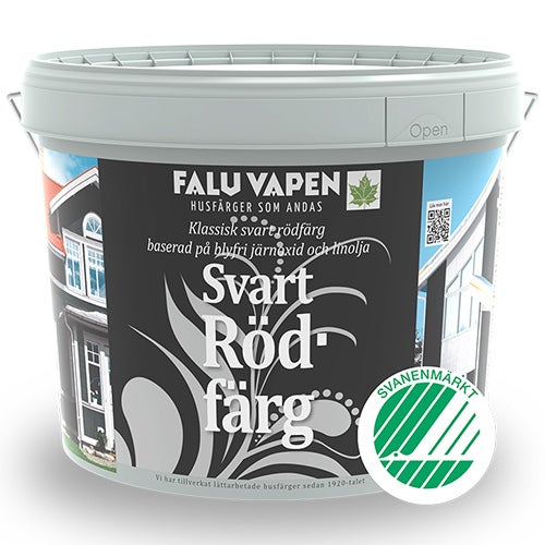 Rödfärg Penselkvalitet